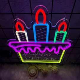 Ulalaza LED Neon Sign Night Light for Wall Party Décor Bedroom Room Bar Wedding Home Birthday Art Decoration Christmas with USB Chain Light modulator 5v 16.5''*9.1''