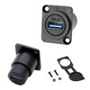 PENGLIN 2PCS USB 3.0 Waterproof Socket, D-Type USB Panel Mount