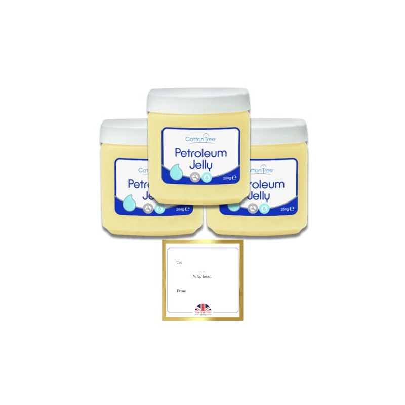 Cotton Tree Petroleum Jelly Large Tub 284g for Skin Protection