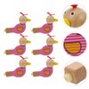 Toyvian 12 pcs Musical Instrucment Toys Wood Bird Whistles Kid