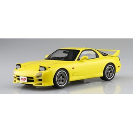 AOSHIMA Initial D No. 18 Takahashi Keisuke FD3S RX-7 18 Volume SSR Battle Spec 1/24 Scale Plastic Model Molded Color