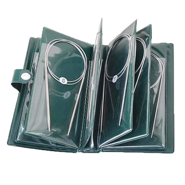 PALUDO Stainless Steel Circular Knitting Needles Set 40 cm, 11
