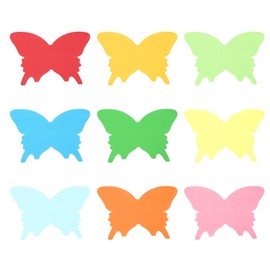 PATIKIL 5x6"Cutouts Paper, 36Pcs Butterfly Assorted Color Cut Outs Paper for Bulletin Board Art Office Classroom Party Spring DIY Craft Card Decor, Multicolor