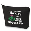 Scottish Thistle Flower Makeup Bags I Dont Need Therapy Sasenach