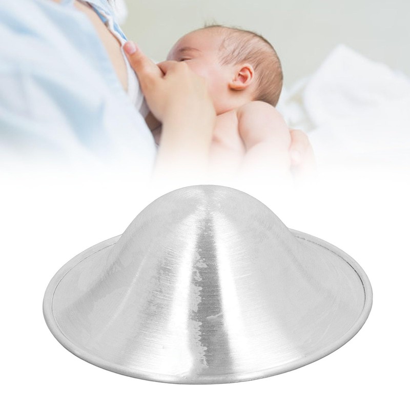 Silver Breastfeeding Cups, Silver Breastfeeding Cups for Newborns, Comfortable Protection