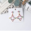Avance Flower Rainbow Colorful Earrings for Women, Metal