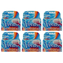 Gillette Venus Vibrance Refill Razor Blades for Women, 24 Cartridges
