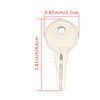 Congparts CH751 751CH Key Compatible with RV Campers, T-Handles, Side