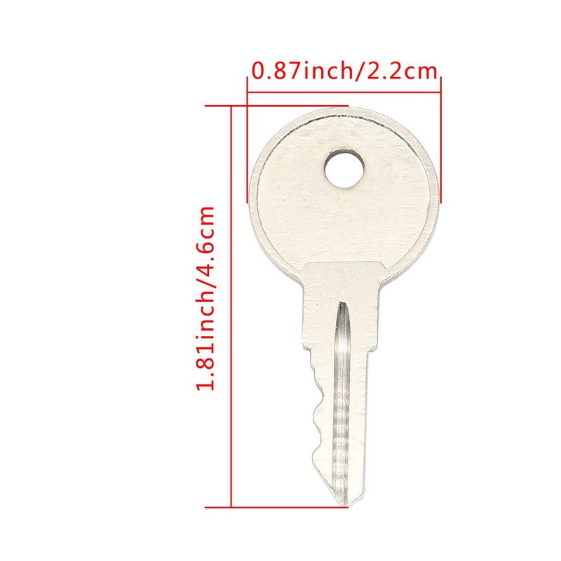 Congparts CH751 751CH Key Compatible with RV Campers, T-Handles, Side