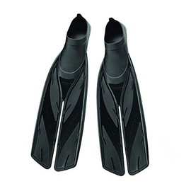 Atomic Full Foot Split FINS HIGH Energy Compound Scuba Diving (Black, 10.5-11.5)