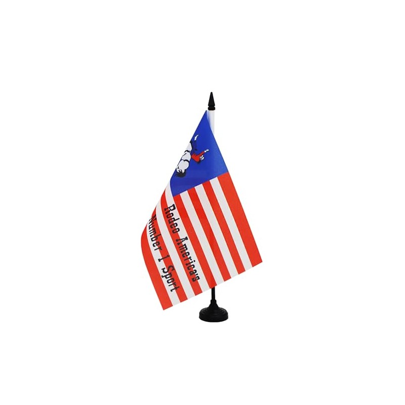 AZ FLAG - USA Rodeo Table Flag 8.5 x 5.5