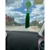 Car Green Imitation Crystal Hanging Decoration House Door and Window