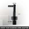 KSEIBI 617073 SDS-Plus Adapter for Holesaw and Diamond Core Bits,