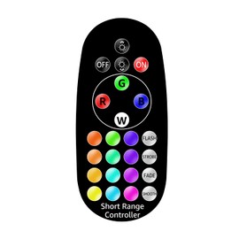 SUNVIE RGBW Landscape Lights Remote Control Color Changing Landscape Lights Remote Controller for Low Voltage Landscape Lights Outdoor Spotlight