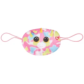 Ty UK Ltd Fantasia Unicorn Beanie Boo Face Mask, multicoloured, one size