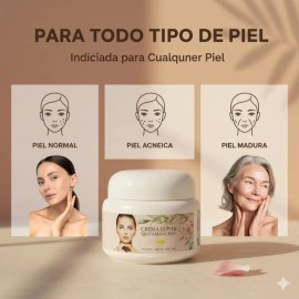 Crema Lupita Facial Acantosis Acne Anti Manchas Ros Todo Tipo Piel Día Noche