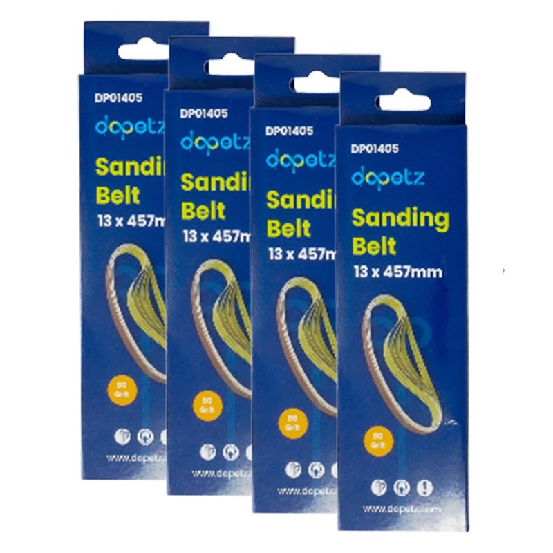 Dapetz ® 20 Sanding Sander Belts 13mm X 457mm 80