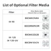 TARARIUM Aquarium Filters Accessories for Large IX-120 Filter & IX-120