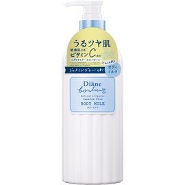 Diane Bonheur Body Milk, Jasmine Blue Scent, 13.8 fl oz (390 ml), Moisturizing, Shiny Skin, Sensitive Skin