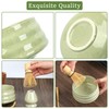 4PCS Matcha Whisk Set,Exquisite Handcrafted Bamboo Matcha Whisk Set,Includes Ceramic