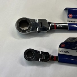 Kobalt 338367,338383, 5/16 in, 9/16 Flex-end Ratcheting Combination Wrench 2 Pc