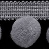 POM POM Bobble Trim Fringe Pompom Trimming - Cushion and