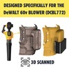 DeWalt Wall Mount for 60v Flexvolt Blower | DCBL772 Compatible