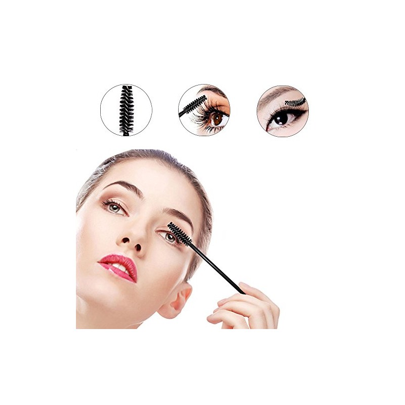 Juego de 300 brochas de maquillaje desechables para máscara de