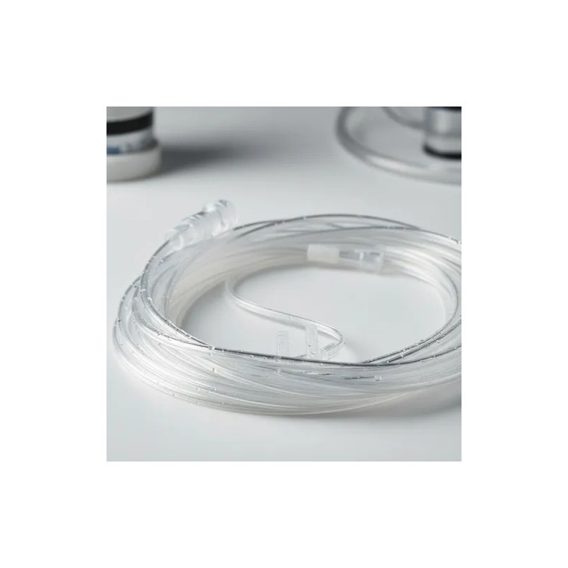Catter Nasal para Oxgeno 10 Metros Adulto Transparente Dip-Mac