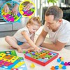 AMOSTING Plug-in Game from 2, Children's Games for Learning Colours,