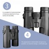 Compact Binoculars HD Outdoor High Power Optical Small Binocular for