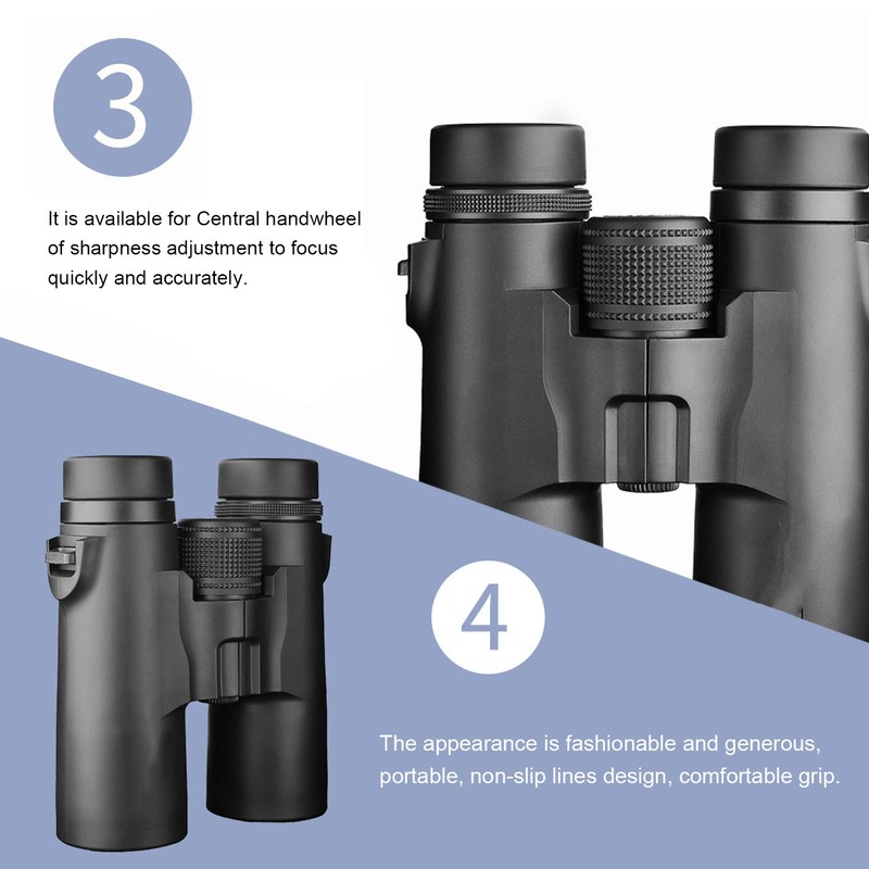 Compact Binoculars HD Outdoor High Power Optical Small Binocular for