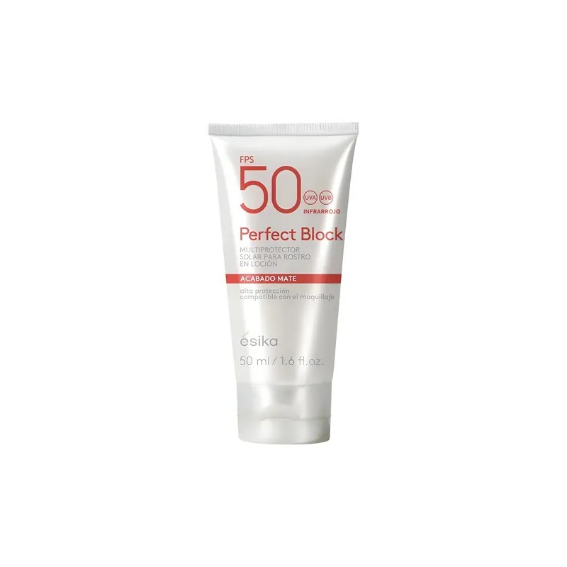 Ésika Protector Solar Para Rostro Perfect Block Fps 50