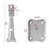Enwye 2 PCS CCTV Security Camera Corner Pole Mounting Bracket