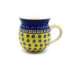Polish Pottery Mug - 11 oz. Bubble - Sunburst