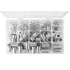 Aluminum Spacer Standoff Bushing Assortment Kit 3/4" OD x 1/2"