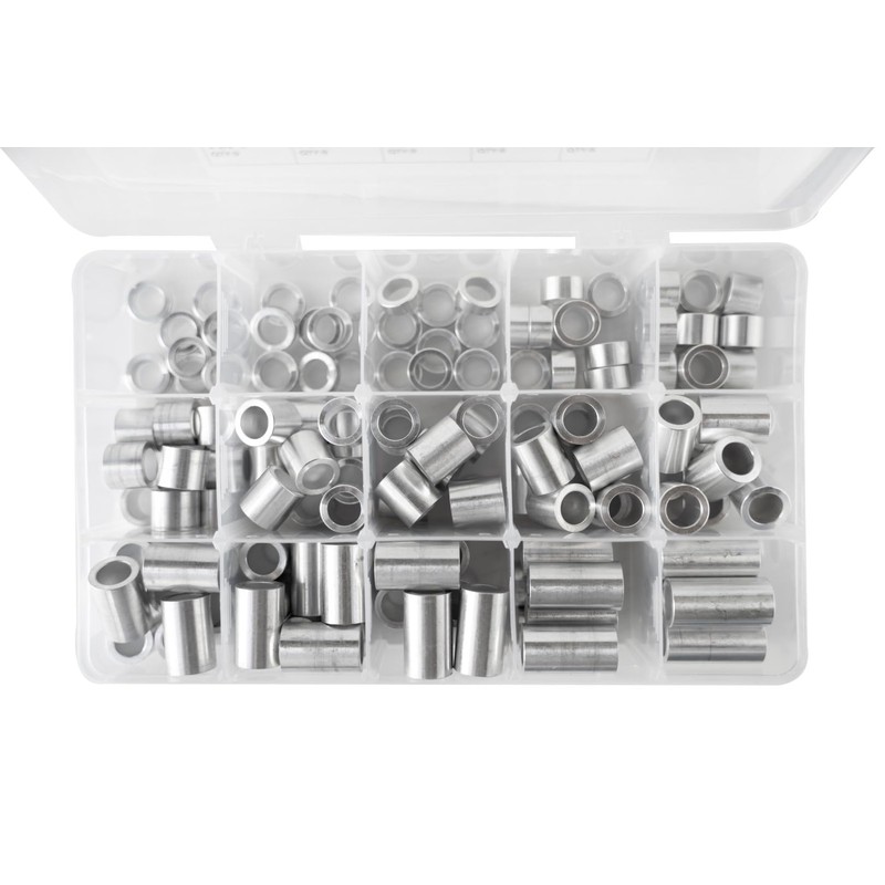 Aluminum Spacer Standoff Bushing Assortment Kit 3/4" OD x 1/2"