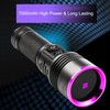 UV Flashlight 30W, 7000 mAh High Power 365nm UV Light,