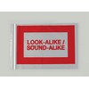 Look Alike Sound Alike, 4x6" Reclosable Bags (20-Pack)