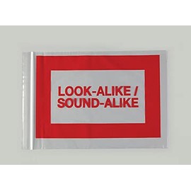 Look Alike Sound Alike, 4x6" Reclosable Bags (20-Pack)