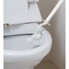 Yamazaki Sangyo Toilet Brush with Case, Satto White 135059
