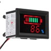 YB27VE Electric Car Digital LED Voltage and Electricity Dual Meters