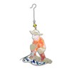 Pilgrim Imports Bronze Nickel and Copper Hanging Ornament Handmade Fair Trade- Gold Panner