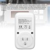Digital Thermostat Outlet Backlit Countdown Digital Temperature Controller Outlet Plug