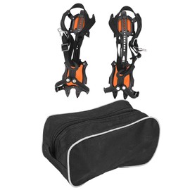 10 Teeth Crampons, Professional Traction Crampon Ice and Snow Grips Snow Spikes Grips Cleats Ice Cleats for Ice and Snow Hiking