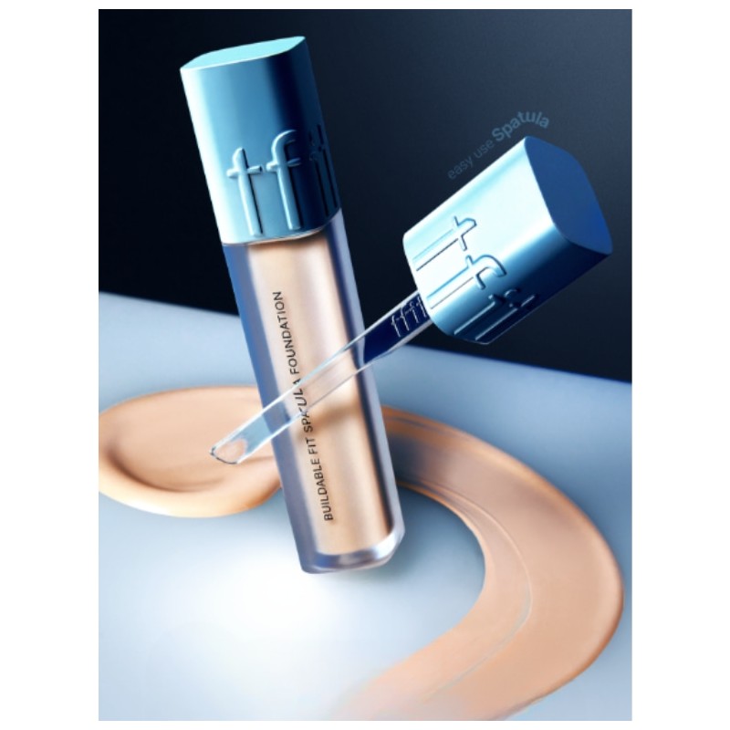 TFIT Buildable Fit Spatula Foundation 15g, Shade:W01 Vanilla