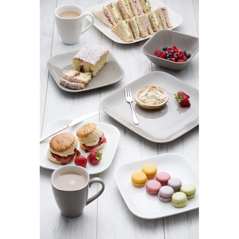 Mason Cash Piazza 21cm Side Plate Grey