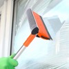 Window Squeegee for Home, Car Windshield Cleaner Tool with Extension