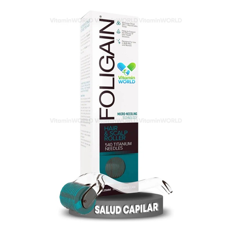 Dermaroller Profesional Titanio 0.25 Mm 540 Agujas Unisex