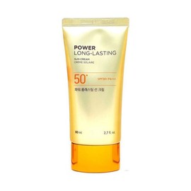 The Face Shop Meoncell The Face Shop Power Long Lasting Sun Cream 80ml/Large Capacity / 메온셀 더페이스샵 파워 롱래스팅 선크림80ml/대용량